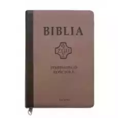 Biblia pierwszego Kościoła beż z paginatorami Książki Religia