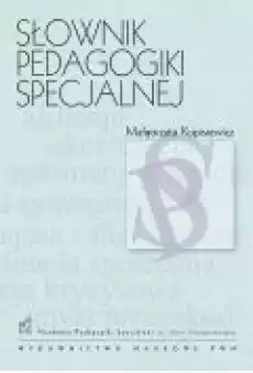 Słownik pedagogiki specjalnej Książki Ebooki