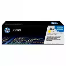 Toner Oryginalny HP 125A CB542A Żółty DARMOWA DOSTAWA w 24h Komputery Drukarki i skanery Materiały eksploatacyjne do drukarek Tonery i bębny