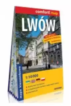 comfortmap Plan miasta Lwów 110 000 Książki Literatura podróżnicza