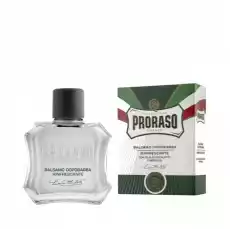 PRORASO balsam po goleniu linia zielona 100ml Zdrowie i uroda Kosmetyki i akcesoria Kosmetyki dla mężczyzn Męskie kosmetyki i akcesoria do golenia