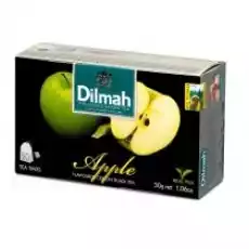 Dilmah Cejlońska czarna herbata z aromatem jabłka Apple 20 x 15 g Artykuły Spożywcze Herbata