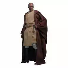 Figurka Star Wars Episode II 16 Mace Windu Dom i ogród Wyposażenie wnętrz Dekoracja Figurki dekoracyjne Figurki kolekcjonerskie