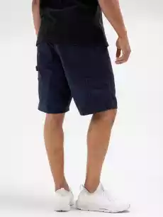 Krótkie Spodenki Jeansowe Carhartt WIP Single Knee Dearborn Organic Cotton Granatowe Odzież obuwie dodatki Odzież męska Spodenki męskie