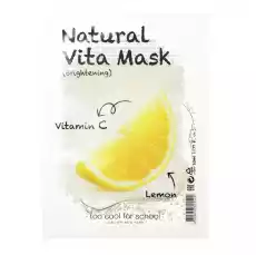 Natural Vita Mask naturalna maska rozświetlająca do twarzy Brightening 23g Zdrowie i uroda Kosmetyki i akcesoria Pielęgnacja twarzy Maseczki