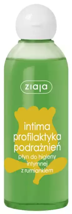 Ziaja Intima płyn do higieny intymnej z rumiankiem 200ml Zdrowie i uroda Kosmetyki i akcesoria Pielęgnacja ciała Higiena intymna