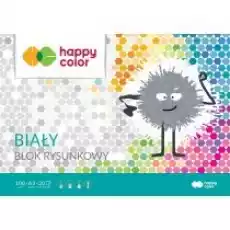 Happy Color Blok rysunkowy biały A3 100g 20 arkuszy biały 20 kartek Dla dziecka Artykuły szkolne Bloki i wycinanki