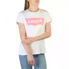 Koszulka Tshirt marki Levis model 17369THEPERFECT kolor Biały Odzież damska Sezon WiosnaLato Odzież obuwie dodatki