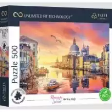 Puzzle 500 el Romantic Sunset Venice Italy Trefl Dla dziecka Zabawki Puzzle