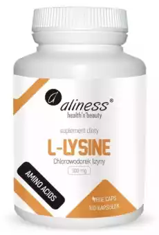 LLysine 500 mg x 100 Vega caps Aliness Artykuły Spożywcze