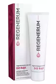 REGENERUM Regeneracyjne serum do rąk 50ml Zdrowie i uroda Kosmetyki i akcesoria Pielęgnacja dłoni i stóp