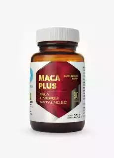 Maca Plus 90 kapsułek Hepatica Artykuły Spożywcze Produkty dietetyczne Suplementy