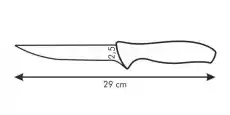 Nóż do steków Sonic 12 cm 6 szt Tescoma Dom i ogród