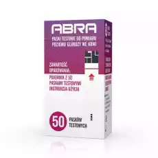 ABRA Paski testowe x 50 sztuk Zdrowie i uroda Zdrowie Sprzęt medyczny