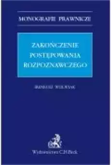 Zakończenie postępowania rozpoznawczego Książki Ebooki