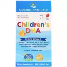 Childrens DHA 250 mg 360 kapsułek Nordic Naturals Zdrowie i uroda Zdrowie Witaminy minerały suplementy diety