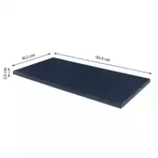 Blat łazienkowy 90 cm Elegance Blue Dom i ogród Meble