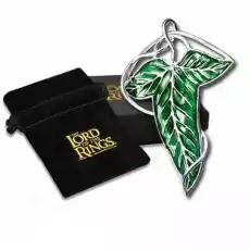 Broszka Lord of the Rings Elven Leaf posrebrzana Gadżety