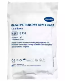 GAZA opatr jał 1m kw 13nit Zdrowie i uroda Zdrowie Apteczki i materiały opatrunkowe