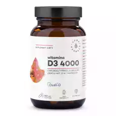 Aura Herbals Witamina D3 4000 IU kapsułki 90 szt Sport i rekreacja Odżywki i suplementy Witaminy i minerały