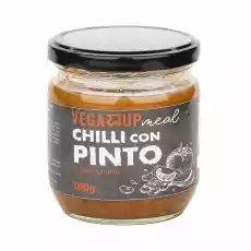 Chilli Con Pinto Ciecierzyca i Fasola w Sosie Pomidorowym 390 g Vega Up Artykuły Spożywcze