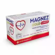 Alg Pharma Magnez Gold Cardio 50 tabletek Artykuły Spożywcze