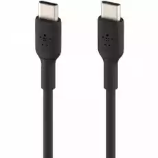 Kabel Belkin Boost Charge PVC USBC do USBC 1m czarny Telefony i akcesoria Akcesoria telefoniczne