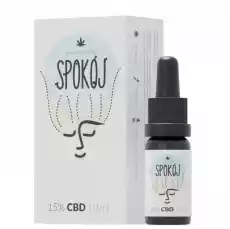 Kombinat Konopny Spokój Olej 15 CBD 10 ml Zdrowie i uroda