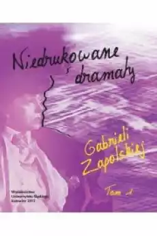 Niedrukowane dramaty Gabrieli Zapolskiej T 1 bdquoNerwowa awanturardquo oraz bdquoPariasyrdquo T 2 bdquoCarewicz Książki Audiobooki