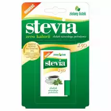 Stevia Pastylki w Dozowniku 250 Sztuk 13 g Zielony Listek Artykuły Spożywcze