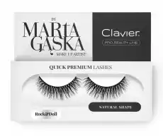 Clavier Quick Premium Lashes rzęsy na pasku RockDoll 804 Zdrowie i uroda Kosmetyki i akcesoria Makijaż i demakijaż Makijaż oczu