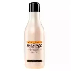 Stapiz Basic Salon Sweet Peach Shampoo brzoskwiniowy szampon do włosów 1000ml Zdrowie i uroda Kosmetyki i akcesoria Pielęgnacja i stylizacja włosów Szampony do włosów