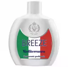 Breeze Mediterraneo Italia dezodorant No Gas Squeeze 100ml Zdrowie i uroda Perfumy i wody Zapachy męskie Antyperspiranty i dezodoranty męskie