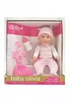 Lalka bobas baby Olivia 38cm pijąca sikająca 08818 DANTE Dla dziecka Zabawki Zabawki dla dziewczynek Lalki i akcesoria