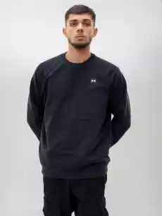 Bluza Bez Kaptura Under Armour Rival Fleece Czarna Odzież obuwie dodatki Odzież męska Bluzy męskie