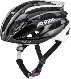 Alpina kask rowerowy fedaia blackwhite Rozmiar 5863 Sport i rekreacja