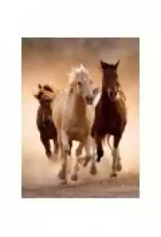 Puzzle 1000 el Running horses Dla dziecka Zabawki Puzzle