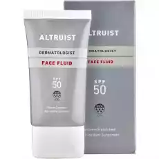 Altruist Dermatologist Invisible Daily Sunscreen Face Fluid SPF 50 Lekka emulsja do twarzy SPF 50 50ml Zdrowie i uroda Kosmetyki i akcesoria Pielęgnacja ciała Opalanie