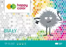 Blok rysunkowy A3 20k biały HappyColor Dla dziecka Artykuły szkolne Bloki i wycinanki