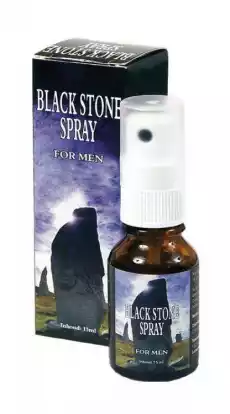 Black Stone Delay Spray Opóźniający Wytrysk 15ml 100 ORYGINAŁ DYSKRETNA PRZESYŁKA Zdrowie i uroda Zdrowie Leki Leki na potencję