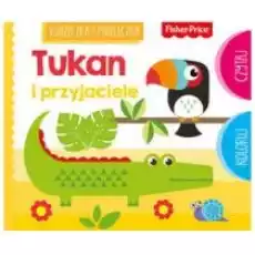 Fisher Price Książeczka z pudełeczka Tukan i przyjaciele Książki Dla dzieci