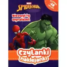 Czytanki naklejanki Marvel SpiderMan Niezwyły wynalazek Książki Dla dzieci