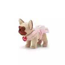 Buldog francuski w różowej sukience Trudi Dla dziecka Zabawki Maskotki