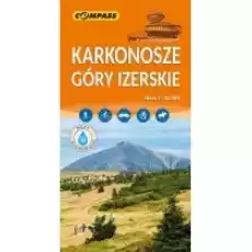 Mapa Karkonosze Góry Izerskie 135 000 Książki Literatura podróżnicza