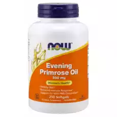 Evening Primrose Oil Olej z Wiesiołka Dwuletniego z GLA 250 kapsułek Zdrowie i uroda Zdrowie Witaminy minerały suplementy diety