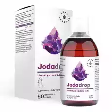 Aura Herbals Jodadrop bioaktywne źródło jodu w płynie 250ml Sport i rekreacja Odżywki i suplementy Witaminy i minerały