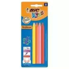 Bic Kredki świecowe Kids Plastidecor Dla dziecka Artykuły szkolne Kredki farby flamastry markery