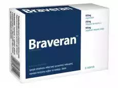 BRAVERAN x 8 tabletek Zdrowie i uroda Zdrowie Sprzęt medyczny