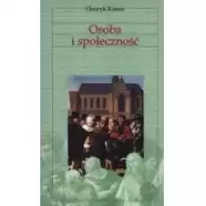 Osoba i społeczność Książki Nauki humanistyczne