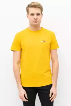 TSHIRT MĘSKI TOMMY JEANS DM0DM07472 ŻÓŁTY Odzież obuwie dodatki Odzież męska